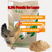 Additif alimentaire pour la croissance des poulets de chair Prémélange vitaminé et minéral Booster de poulet concentré Prémélange pour poulets de chair Prémélange pour couches