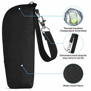 Baby Bottle Cooler Tote Bags Insulated Breastmilk Cooler Bag Nursing Bottle Cooler Warmer Bag for Nursing Mom Daycare Travel - Product Image 3