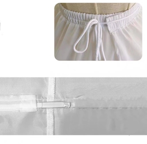 QUEENSGOWN nouvelle robe de bal jupon Super grand 8 cerceaux réglable Crinolineing sous-jupe pour robe de mariée - Product Image 4
