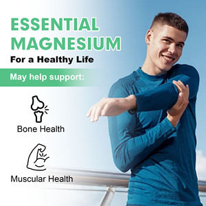 Premium Custom <b>Herbal</b> <b>Supplement</b> Magnesium Tablets Contains 500 mg Magnesium Supports Muscle Relaxation Magnesium Pills - Product Image 6