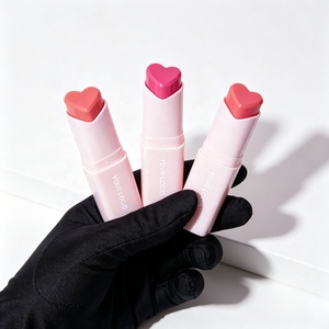 Barra de Rubor en Forma de Corazón de Marca Privada, Tinte Labial y para Mejillas, Logotipo Personalizado, Maquillaje en Crema de Larga Duración a Prueba de Agua - Product Image 2