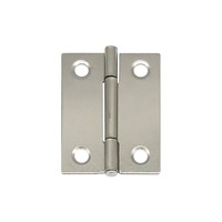 Wholesale Simple Metal Butt Hinge Hardware Hinge for Display Shelf Exhibition Rack Equipment Chassis Cabinet Wood Box Fittings