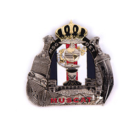 Vente en gros OEM Broche drapeau diplomatique rayé UE Ukraine Broches émail ukrainien métal Union européenne