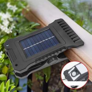 Lampes solaires à clipser avec détecteur de mouvement, éclairage de sécurité LED, pour parapluie, tente de camping, clôture portable, terrasse, mur, garage, patio, lampes solaires d'extérieur - Product Image 4