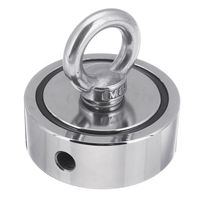 Logo imprimé personnalisé Super fort 11Kg-3000Kg ensemble de pêche magnétique néodyme 25 6600 Lb Kit d'aimant de pêche avec étui à corde