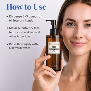 Aceite Desmaquillante de Limpieza Profunda de 200 ml, Sin Fragancia ni Colorantes, para Todo Tipo de Piel, Tamaño de Viaje de 1 oz, Aceite Limpiador Facial - Product Image 6