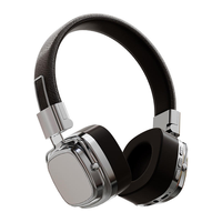 Casque sans fil supra-auriculaire de haute qualité avec indicateur LED RGB V5.3, bandeau souple, son stéréo Type-C, faible latence, contrôle par bouton 5-10