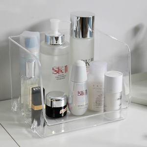 SHIMOYAMA Maquillaje Cosméticos Cajón de almacenamiento de plástico Claro PS Caja de almacenamiento transparente Divisor Caja organizadora de escritorio - Product Image 5