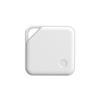 Traceur GPS Mini pour Clés, Portefeuille et Bagages, Compatible iOS et Android, Localisateur MFi AirTag, Dispositif de Suivi Mondial