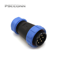 Connecteur étanche IP68 de qualité industrielle PSCCONN SP29 à 7 broches, compatible avec Weipu, prise de courant haute puissance pour équipement lourd