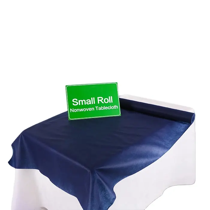 Customize Nonwoven Wide Width Table cloth Small roll Non-woven Fabric Tablecloth