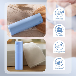 Livraison rapide, flacon cosmétique sous vide 15ml 30ml 50ml, flacon pompe sans air pour emballage de sérum anti-âge de luxe - Product Image 4