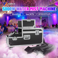 Mesin Asap Berbasis Air 5000W dengan Kontrol Manual dan Remote DMX512, Kabut Rendah Tanpa Es Kering, Kategori Produk: Generator
