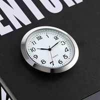 55 mm Inserts D'horloge Or Argent Lunette Cadran Blanc Arabe Chiffre Romain Petite Taille Inserts De Montre Têtes D'horloge Mini Horloge Fit-ups