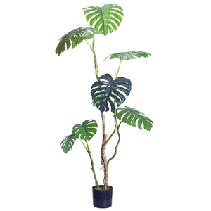 Meilleur monstera artificiel plante en pot <span class=keywords><strong>intérieur</strong></span>/extérieur bonsaï plante artificielle de fromage <span class=keywords><strong>suisse</strong></span> pour la maison <span class=keywords><strong>d</strong></span>écoration de vie - Product Image 6