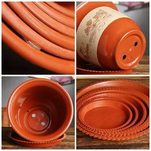 <span class=keywords><strong>Maceta</strong></span> de Plástico Ecológica Grande con Diseño Retro y Orificio de Drenaje para Jardinería, Plantas de Vivero y Plantación de Árboles - Product Image 3