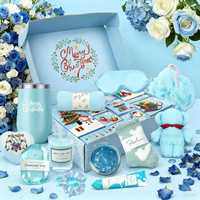 Coffret cadeau pour la Saint-Valentin et la fête des mères, boule de bain et bougie parfumée, savon, ensemble souvenir parfait