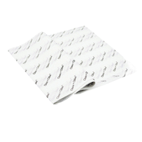 Papier de soie personnalisé avec logo imprimé 17gsm/28gsm pour l'emballage de vêtements, de cheveux et de perruques, pour l'utilisation de chaussures et de chaussettes