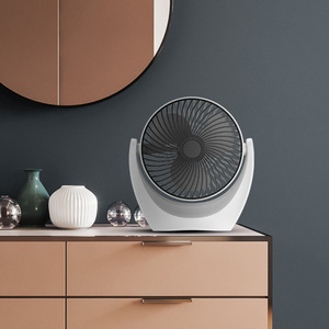Desktop <b>Fan</b> <b>Mini</b> <b>USB</b> Rechargeable Foldable Gold And Black 7.0 9.9 In For Office Home Student Dormitory - Product Image 4