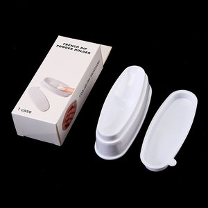 French Dip Powder Holder Tray Nail Dipping Container Manicure Mold Nail Tip <b>Storage</b> <b>Box</b> - Product Image 3