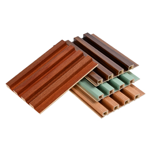 Nội thất Chất lượng cao không thấm nước và chống ẩm <span class=keywords><strong>WPC</strong></span> lưới tản nhiệt 160x2900mm cho các địa điểm giải trí thương mại - Product Image 4