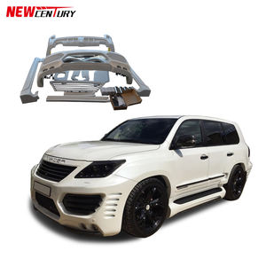Adecuado PARA EL <span class=keywords><strong>Lexus</strong></span> LX570 2007-2014 modificado con la falda del parachoques delantero y trasero envolvente grande del <span class=keywords><strong>León</strong></span> de Oriente Medio - Product Image 1
