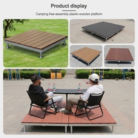 Système de terrasse en WPC à hauteur réglable, directement de l'usine, pour piscine, spa, jardin, vente en gros, taille personnalisée, terrasse extérieure
