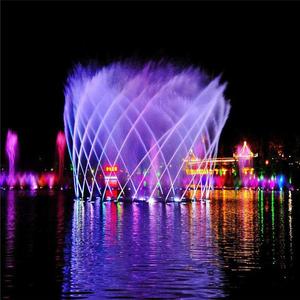 Fuente Musical Flotante Comercial a Gran Escala <span class=keywords><strong>LSL</strong></span>, Construcción en Acero Inoxidable 304, Control DMX, Resistente al Agua, para Exteriores - Product Image 4