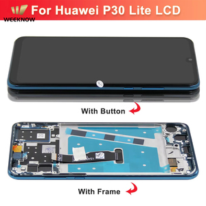 Écran LCD OEM en gros d'usine pour <span class=keywords><strong>Huawei</strong></span> <span class=keywords><strong>P30</strong></span> Lite / Nova 4e (RAM 6G / Version Haute) avec numériseur et châssis complet, garantie 1 an - Product Image 5