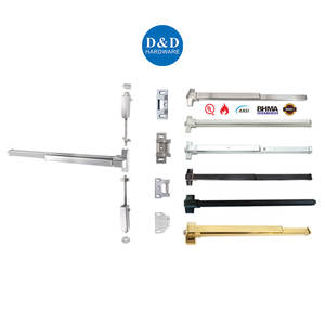 Barra Antipanico Ignifuga Certificata UL ANSI in Acciaio Inox Nero ORB Dispositivo di Uscita <span class=keywords><strong>con</strong></span> Serratura a Spinta - Product Image 1