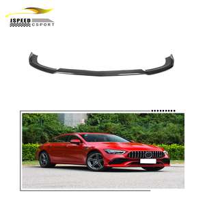 JCSPORTLINE Lèvre avant X290 en fibre de carbone pour Mercedes Benz <span class=keywords><strong>AMG</strong></span> <span class=keywords><strong>GT</strong></span> <span class=keywords><strong>43</strong></span> 50 53 Sedan 4-Door 2019-2020 - Product Image 1