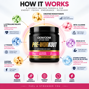 Suplemento Pre-Entrenamiento en Oferta, 3.3g de <span class=keywords><strong>Creatina</strong></span>, 1.6g de Beta <span class=keywords><strong>Alanina</strong></span>, 175mg de Cafeína para el Rendimiento Deportivo - Product Image 2