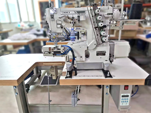GC600D-HG T-Shirts Interlock Máy May Tự Động Dưới Hemming Xi Lanh Giường Interlock Máy May - Product Image 2