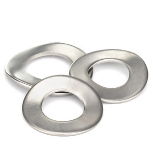 Rondelles de sécurité ondulées en acier au carbone DIN 6904, rondelles de roulement à ressort ondulé incurvé DIN 137 - Product Image 1
