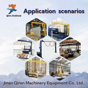 رافعة أرضية مخصصة جديدة بسعة 300 كجم وذراع بطول 3 أمتار ودوران 270 درجة لمناولة الألواح الساندويتشية - Product Image 2