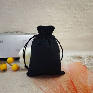 High Quality Customized Print Eco Friendly Dust Velvet <b>Drawstring</b> Pouch Personalized Logo Necklace Ring <b>Bracelet</b> Jewelry Bag - Product Image 2