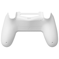 Carcasa Inferior de Repuesto Blanca EXtremeRate Versión Tipo-C Compatible con Controles de PS4 Modelos JDM-040/050/055