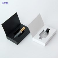 Flacon pulvérisateur en verre transparent de 5ml, 10m, petit échantillon, rechargeable, vaporisateur de parfum personnalisé, bouteilles avec boîte d'emballage