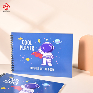 Spirale A4 Art libro illustrato in bianco per gli studenti della scuola materna pennarello disegnato a mano libro di disegno Non trasparente per ragazzi <span class=keywords><strong>ragazze</strong></span> - Product Image 5