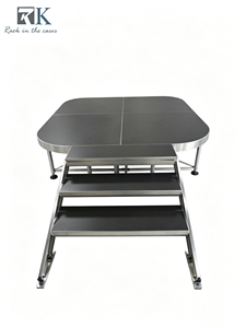High Quality Aluminum <b>Stage</b> Quick and Easy Setup Four-Legged Aluminum Alloy <b>Stage</b> <b>Platform</b> for Outdoor Performances - Product Image 1