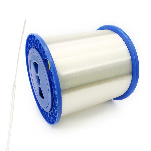 High Quality Indoor Invisible Optical Cable Price 1 Core for G657 0.9mm Nylon/TPU Bare Fiber Optic Cable