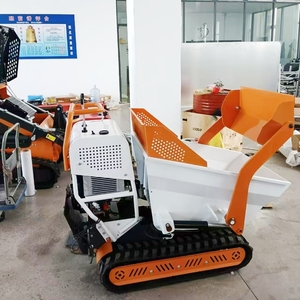 Mini chargeuse sur chenilles hydraulique de 500 kg, moteur PLC, garantie 1 an, haute efficacité, camion <span class=keywords><strong>à</strong></span> benne basculante, accessoire de direction <span class=keywords><strong>à</strong></span> glissement, godet - Product Image 6