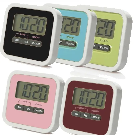 Kitchen Digital Timer Count Down/up 835819 Kitchen Lab student large LCD Screen Electronic Timer