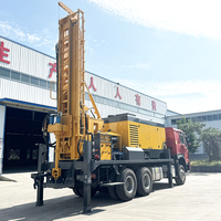 300m 400m 500m Top Marteau Rotatif Foreuse à Eau Foreuse Forage Heavy Duty Monté sur Camion