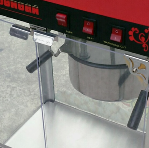 Machine à <span class=keywords><strong>Popcorn</strong></span> Électrique Commerciale Haute Qualité, Nouvelle, Double Chauffage, Haute Productivité, 1400W - Product Image 2