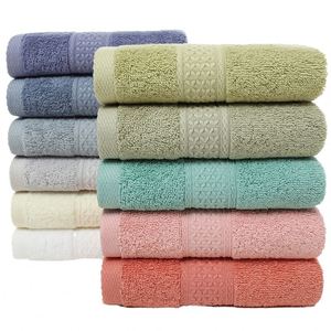 Ensemble de serviettes de bain de luxe en coton pur couleur unie pour hôtel et spa, tapis de bain, protection enfant, logo personnalisable, tissé, vente en gros - Product Image 1