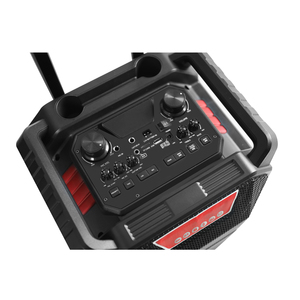 Machine à karaoké 10 ''Trolly Bass Speaker Système de sonorisation Portable Blue Tooth Speaker Party Audio Support TWS/<span class=keywords><strong>REC</strong></span>/AUX IN/MP3/USB/TF/FM - Product Image 6