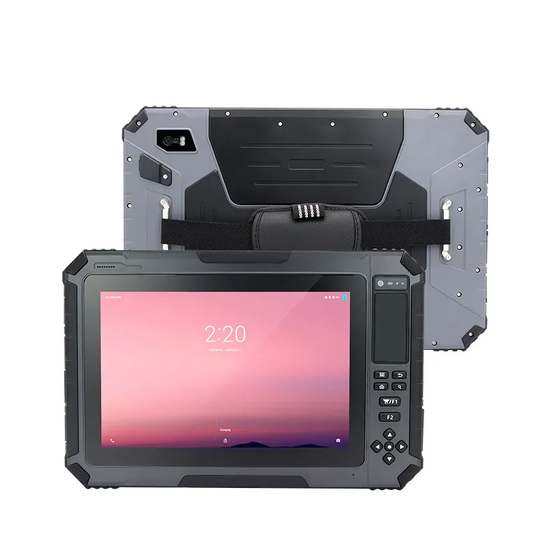 HUGER OCK T101 Industrielles großes Panel Android Tablet Atex Kamera Smartcard Nfc Telefon Aufkleber Robuster Touch PC 10 Zoll USB Typ C.