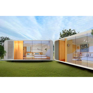 Giá rẻ prefab hiện đại mini <span class=keywords><strong>Tiny</strong></span> Apple cabin nhà đúc sẵn xách tay 20ft 40ft văn phòng thông minh Pod Acoustic container nhà - Product Image 4