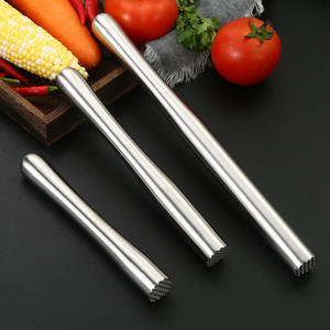 Tamaño personalizado Material Logo Plata Negro Oro Acero inoxidable Plástico Madera Cóctel Muddler para Lexington Craft <span class=keywords><strong>Archetype</strong></span> - Product Image 5